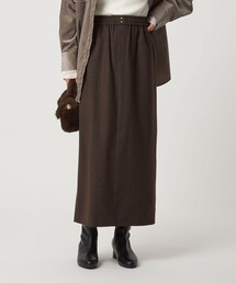 green label relaxing | ［size SHORTあり］ライト サキソニー タイト スカート ウォッシャブル(スカート)