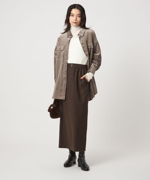 セール】［size SHORTあり］ライト サキソニー タイト スカート