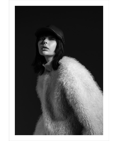 MAISON Birth（メゾンバース）の「MAISON Birth メゾンバース / ECO LEATHER BOUFFANT CAP エコレザーブーファンキャップ / MB-25305（キャップ・レディース・ブラック/ネイビー/ブラウン・FREE）」の10枚目の写真