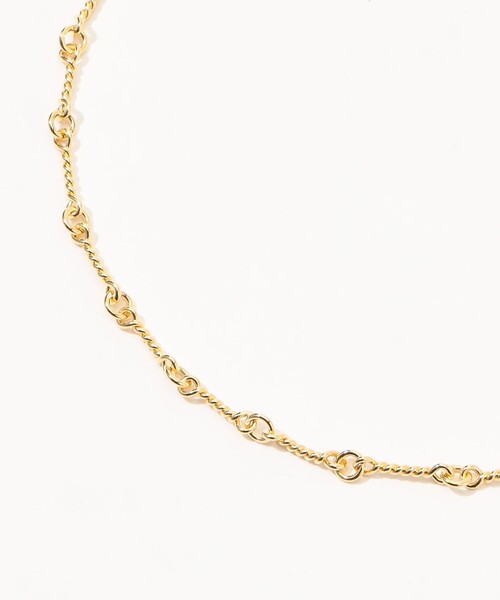 LAURA LOMBARDI☆ゴールドチェーンネックレス☆新品未使用 LAURA LOMBARDI RICCIO チェーンネックレス（ネックレス）｜Laura