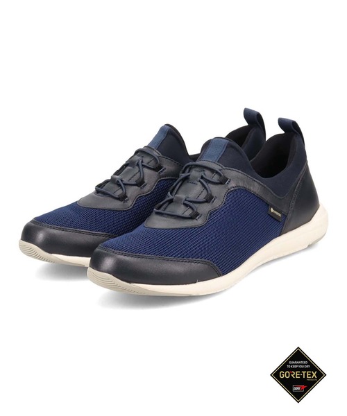 madras Walk(マドラスウォーク)の「【GORE-TEX】 通勤快適 マドラスウォーク madras Walk トラベルウォーキングにもお勧め! 疲れない快適軽量スニーカー MWL1004(スニーカー・レディース・ネイビー/ホワイト/ブラック/シルバー・22.5cm/23cm/23.5cm/24cm/24.5cm)」の3枚目の写真