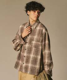 417 EDIFICE | シャギー チェック シャツ(シャツ/ブラウス)