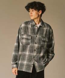 417 EDIFICE | シャギー チェック シャツ(シャツ/ブラウス)