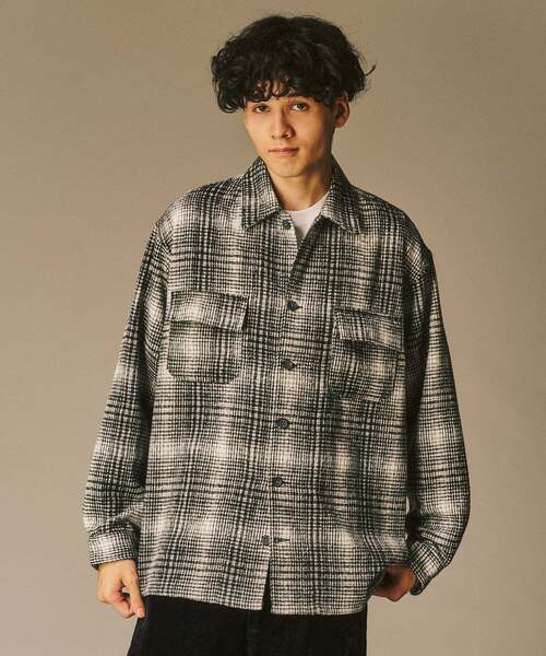 セール】シャギー チェック シャツ（シャツ/ブラウス）｜417 EDIFICE