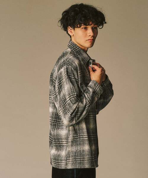 セール】シャギー チェック シャツ（シャツ/ブラウス）｜417 EDIFICE