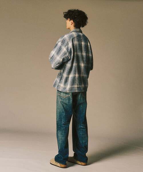 セール】シャギー チェック シャツ（シャツ/ブラウス）｜417 EDIFICE