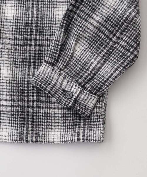 シャギー チェック シャツ