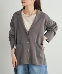 PUAL CE CIN | 【セットアップ対応】ニットテーラードジャケット(テーラードジャケット)