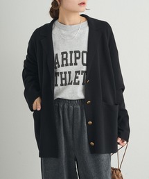 PUAL CE CIN | 【セットアップ対応】ニットテーラードジャケット(テーラードジャケット)