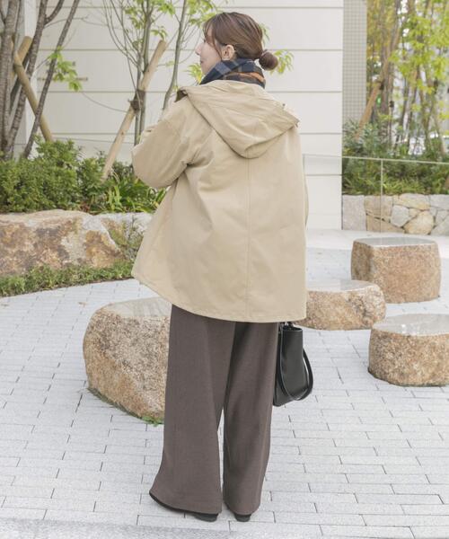 ITEMS URBANRESEARCH（アイテムズ アーバンリサーチ）の「キルトライナー付きマウンテンパーカー（ダウンジャケット/コート・レディース・ベージュ/ブラック/カーキ・FREE）」の15枚目の写真