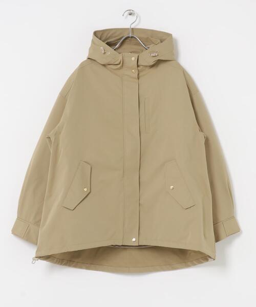 ITEMS URBANRESEARCH（アイテムズ アーバンリサーチ）の「キルトライナー付きマウンテンパーカー（ダウンジャケット/コート・レディース・ベージュ/ブラック/カーキ・FREE）」の9枚目の写真