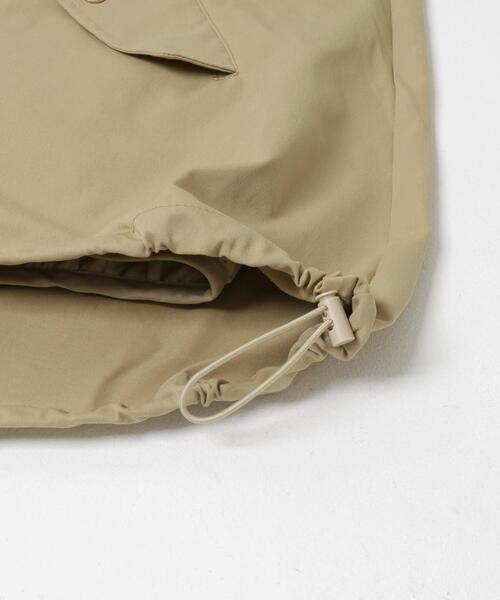 ITEMS URBANRESEARCH（アイテムズ アーバンリサーチ）の「キルトライナー付きマウンテンパーカー（ダウンジャケット/コート・レディース・ベージュ/ブラック/カーキ・FREE）」の5枚目の写真