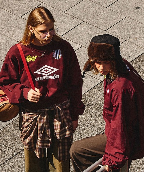 UMBRO(アンブロ)の「(UMBRO × ROSE BUD)FLIGHT CAP(キャップ・レディース・ベージュ/ブラック・ONE SIZE)」の13枚目の写真