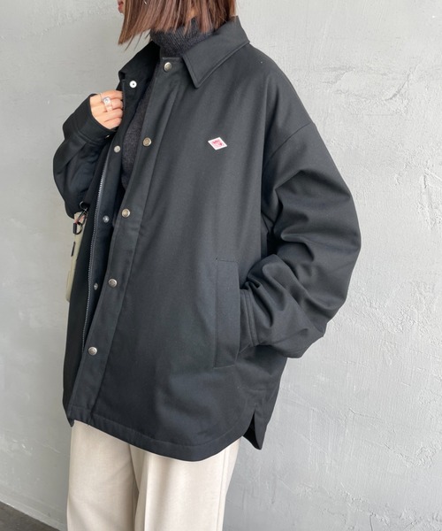 DANTON/ダントン] ウールライククロス 中綿入り コーチジャケット