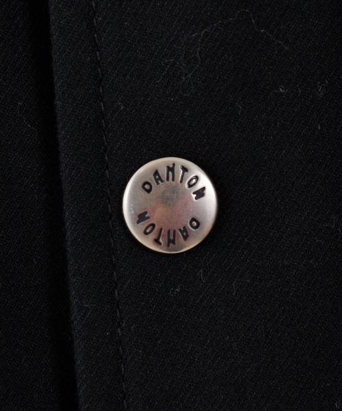 DANTON（ダントン）の「[DANTON/ダントン] ウールライククロス 中綿入り コーチジャケット（その他アウター・レディース・ブラック/グレイッシュベージュ・38/40/42）」の8枚目の写真