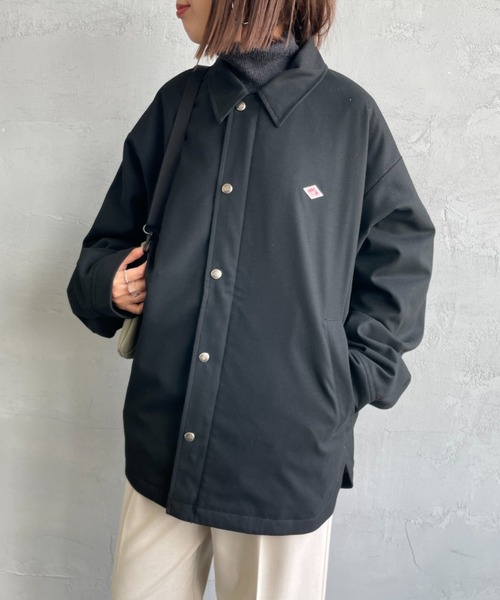 DANTON/ダントン] ウールライククロス 中綿入り コーチジャケット