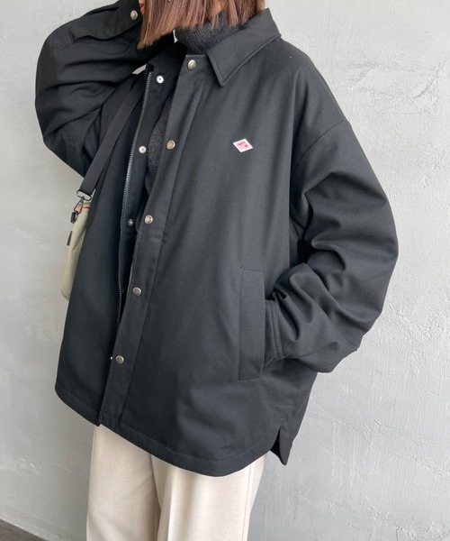 DANTON/ダントン] ウールライククロス 中綿入り コーチジャケット