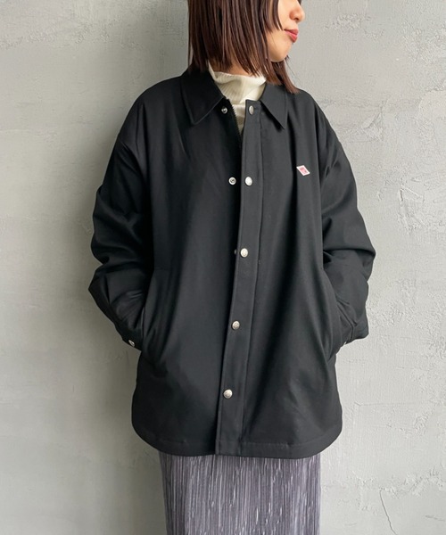DANTON/ダントン] ウールライククロス 中綿入り コーチジャケット