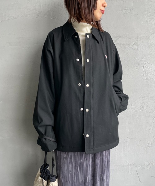 DANTON/ダントン] ウールライククロス 中綿入り コーチジャケット