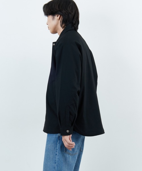 DANTON/ダントン] ウールライククロス 中綿入り コーチジャケット