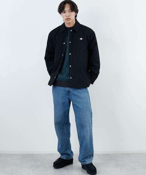 DANTON/ダントン] ウールライククロス 中綿入り コーチジャケット