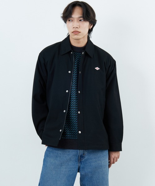 DANTON/ダントン] ウールライククロス 中綿入り コーチジャケット