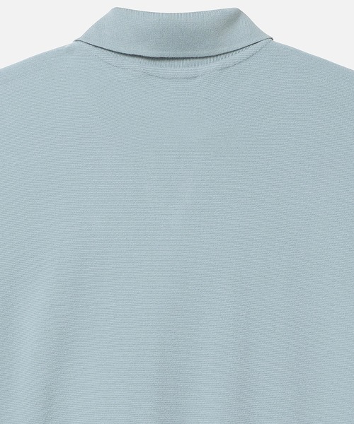 AIGLE（エーグル）の「POLARTEC THERMAL PRO ポーラーテック ポロフリース（スウェット・レディース・ブルーグレー/ピンク/バーガンディー・38/36/40）」の18枚目の写真