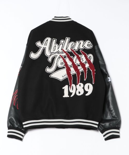 8(eight)(エイト)の「Claw marksスタジャン(スタジャン・メンズ・ブラック/ネイビー/イエロー・MEDIUM/LARGE/X-LARGE)」の6枚目の写真