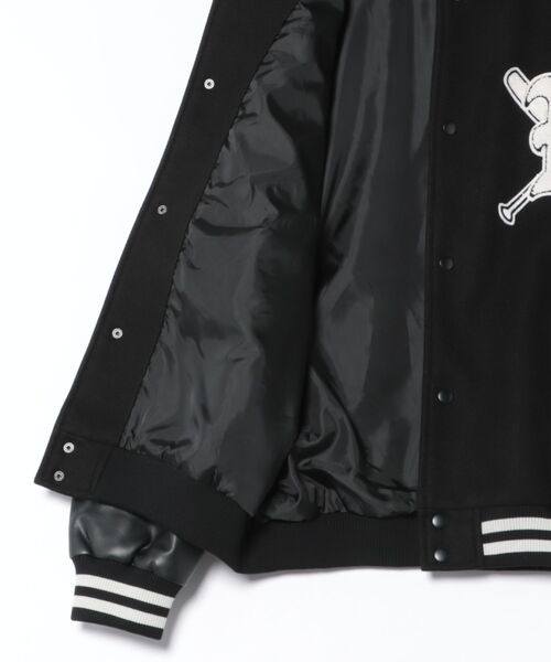 8(eight)(エイト)の「Claw marksスタジャン(スタジャン・メンズ・ブラック/ネイビー/イエロー・MEDIUM/LARGE/X-LARGE)」の5枚目の写真