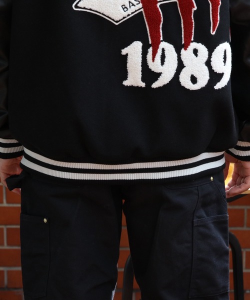 8(eight)(エイト)の「Claw marksスタジャン(スタジャン・メンズ・ブラック/ネイビー/イエロー・MEDIUM/LARGE/X-LARGE)」の14枚目の写真