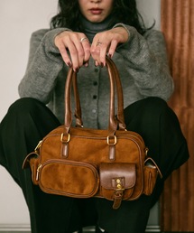 Lutim by u(`oC[)Suede utility handle bag / XG[h [eBeBnhobN(nhobO)
