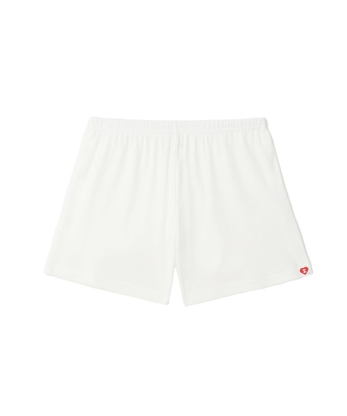 A BATHING APE(アベイシングエイプ)の「BABY DOPPY BADGE POINTELLE SHORTS(その他パンツ・レディース・アイボリー/ブラック・SMALL/X-SMALL)」の3枚目の写真