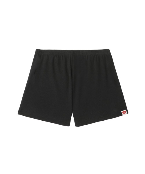 A BATHING APE(アベイシングエイプ)の「BABY DOPPY BADGE POINTELLE SHORTS(その他パンツ・レディース・アイボリー/ブラック・SMALL/X-SMALL)」の4枚目の写真