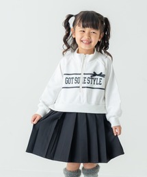 AIMABLE（エマーブル）の「ハーフジッププリーツワンピース（ワンピース）」