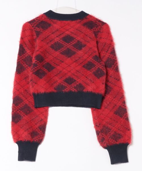 one way（ワンウェイ）の「ベロアリボンシャギーニット（ニット/セーター・レディース・ブラック/ブラウン/ネイビー/ホワイト・FREE）」の5枚目の写真