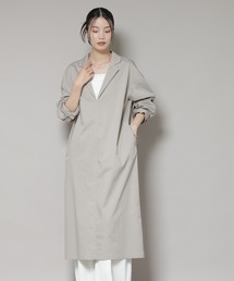 NANO universe（ナノユニバース）の「テーラードカラーロングワンピース（ワンピース）」