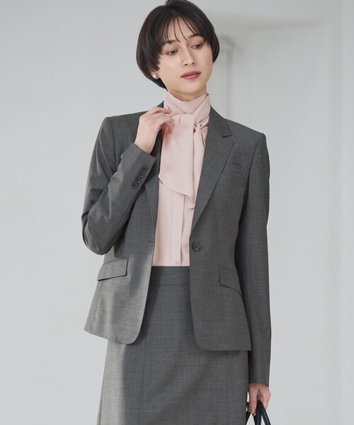 ファインネスウール 一つ釦 ジャケット（テーラードジャケット）｜23区