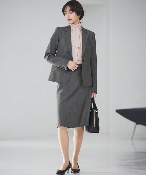 ファインネスウール 一つ釦 ジャケット（テーラードジャケット）｜23区