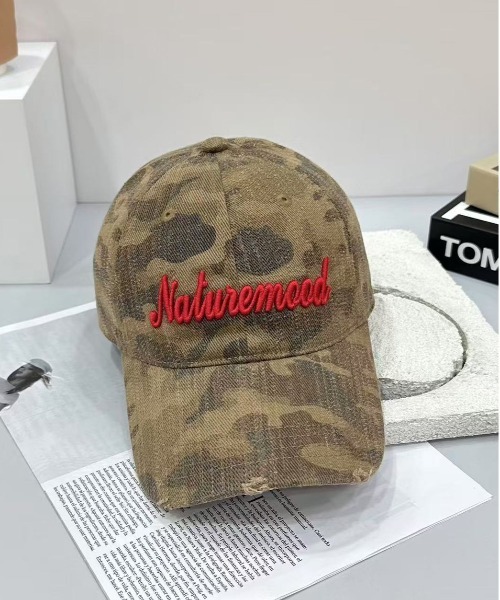 FUN(ファン)の「メイサイCAP(キャップ・レディース・カーキ/ベージュ・FREE)」の2枚目の写真