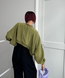 CFT.（シフト）の「ワッシャーラウンドヘムショートプルオーバー（その他トップス）」