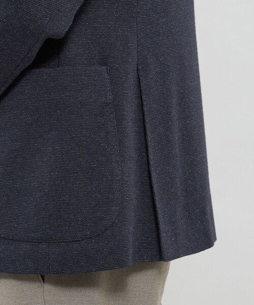 MACKINTOSH LONDON(マッキントッシュ ロンドン)の「【WEB・一部店舗限定】【FLEX JERSEY】コットンウールジャージージャケット(テーラードジャケット・メンズ・ダークネイビー/ブラウン系その他6・36/38/40)」の10枚目の写真