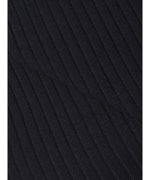 SUIT SQUARE(スーツスクエア)の「ボウタイプルオーバーリブニット 長袖 ウォッシャブル レーヨンストレッチ 無地(ニット/セーター・レディース・ネイビー/ライトグレー/ボルドー・38(9号))」の12枚目の写真