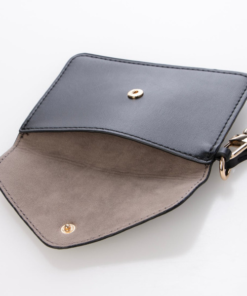 cache cache(カシュ カシュ)の「カシュカシュ cachecache / ベルトハンドルナイロントート(トートバッグ・レディース・ブラック/レオパード・FREE)」の7枚目の写真