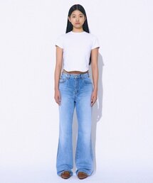 PARTIMENTO WOMEN（パルティメントウィメン）の「Classic Flared Jeans_Light Blue（デニムパンツ）」