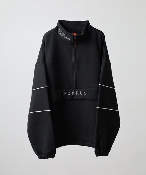 FOXRUN(フォックスラン)の「パイピング切替裏起毛スウェットハーフジップ(スウェット・メンズ・ネイビー/アッシュグレー/グレー/ブラック・L/M)」の17枚目の写真