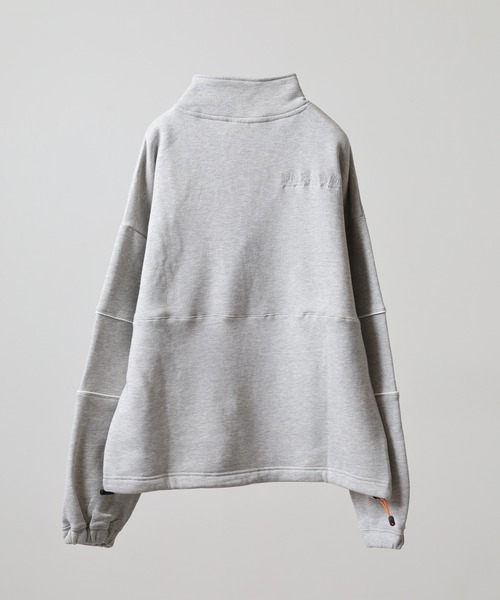 FOXRUN(フォックスラン)の「パイピング切替裏起毛スウェットハーフジップ(スウェット・メンズ・ネイビー/アッシュグレー/グレー/ブラック・L/M)」の20枚目の写真