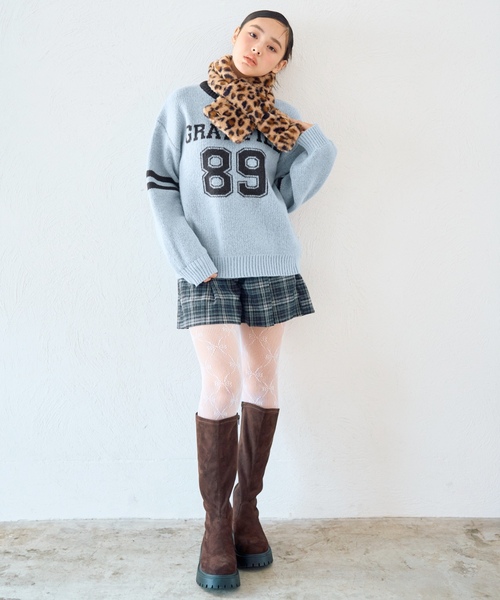 LOVETOXIC(ラブトキシック)の「【起毛】美脚見えタックフレアキュロット(その他パンツ・キッズ・チャコール/ブラウン/ブラック/グレー・L:160cm/M:150cm/130cm/S:140cm)」の8枚目の写真