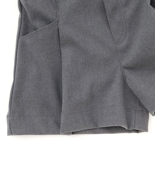 LOVETOXIC(ラブトキシック)の「【起毛】美脚見えタックフレアキュロット(その他パンツ・キッズ・チャコール/ブラウン/ブラック/グレー・L:160cm/M:150cm/130cm/S:140cm)」の22枚目の写真