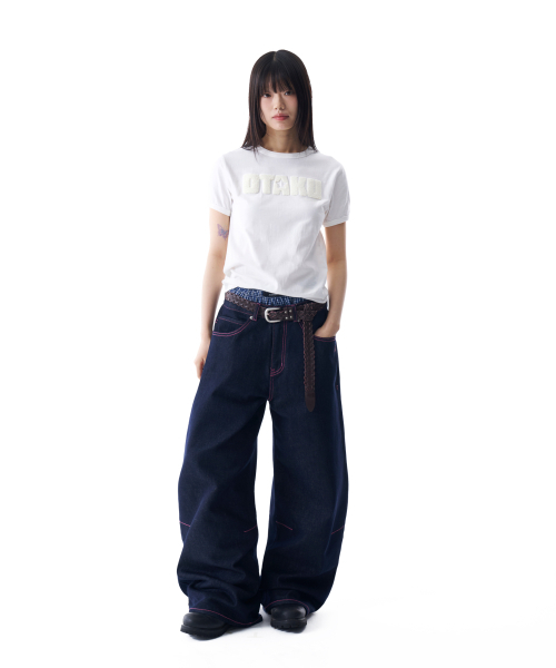 AAKAM(アーカム)の「OTAKU Boucle Ringer Top (White)(Tシャツ/カットソー・レディース・その他・2/1)」の5枚目の写真