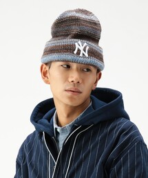 NEW ERA(j[G)́yʒzNEW ERA / Multi BorderCuff Knit Cap(jbgLbv/r[j[)